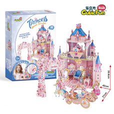 CUBICFUN 3D Puzle - Princeses slepenais dārzs
