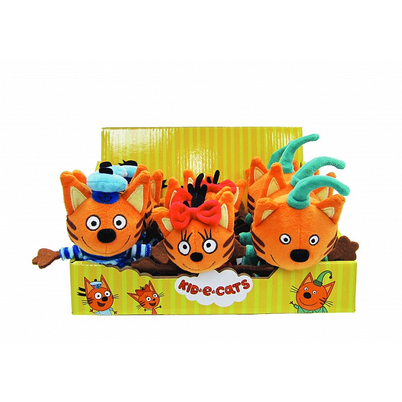 TOYS PLUS KID-E-CATS Plīša rotaļlieta 12 cm