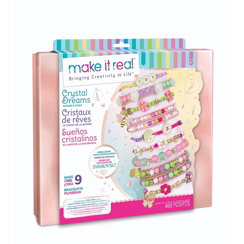 MAKE IT REAL Aproces komplekts ar Swarovski kristāliem Nature 1724M