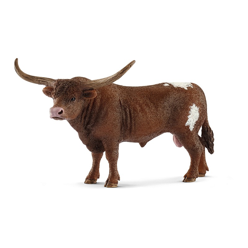 SCHLEICH FARM WORLD Teksasas longhoma šķirnes bullis