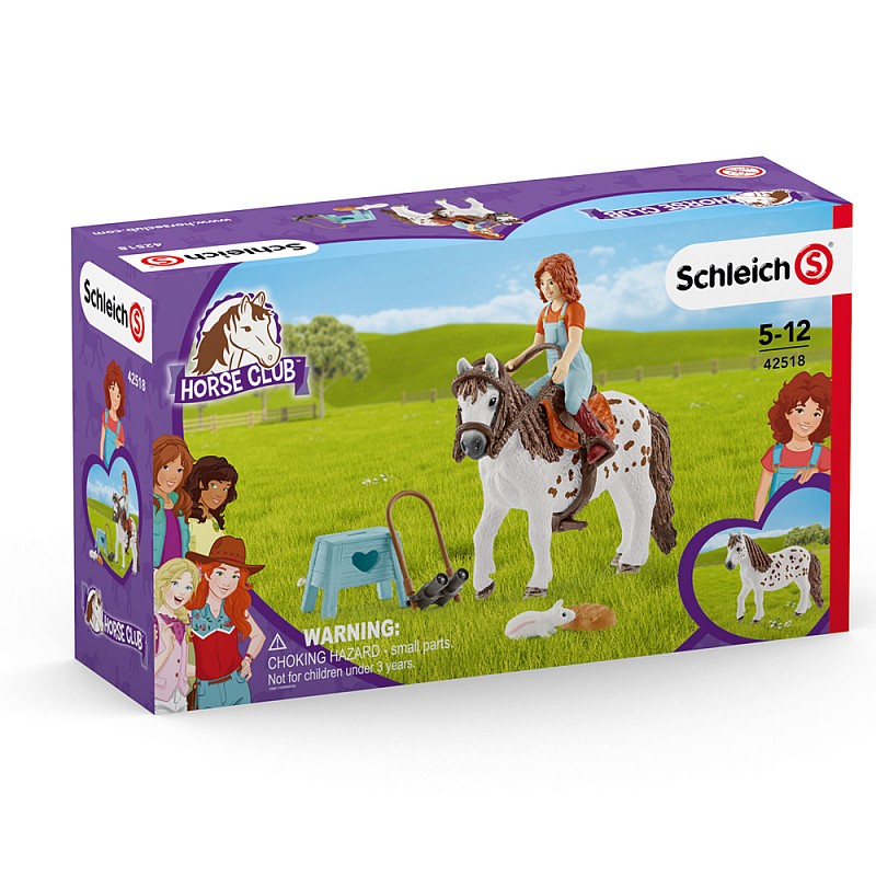 SCHLEICH HORSE CLUB Mia & Spotty