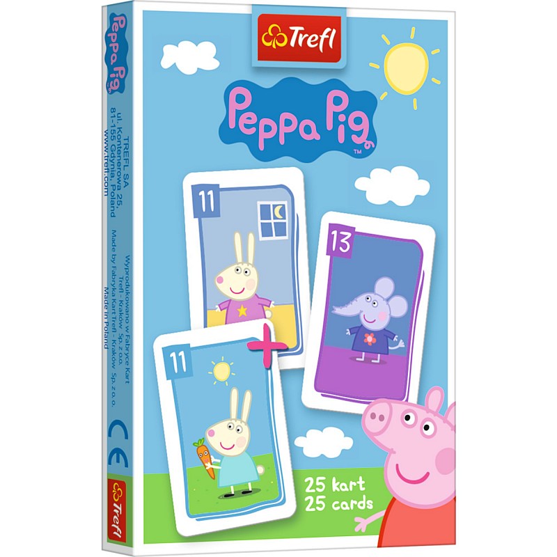 TREFL Kāršu spēle Peppa Pig 08485T