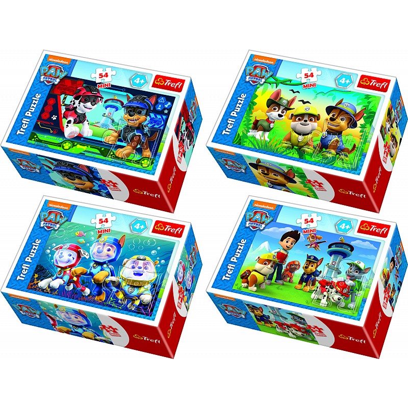 TREFL MINI Puzle Paw Patrol, 54