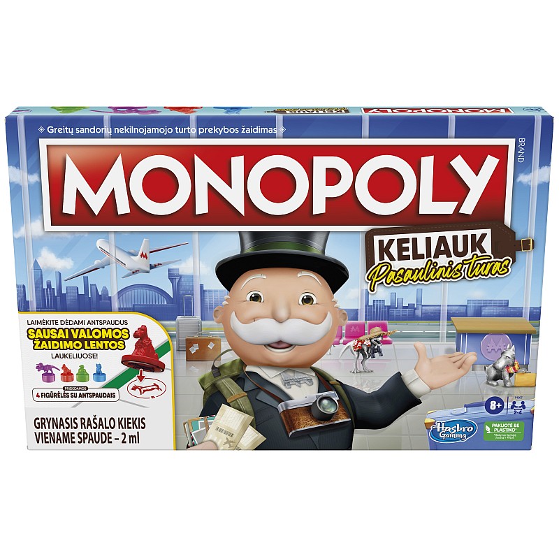 MONOPOLY Путешествие Вокруг Света (на литовском яз.)