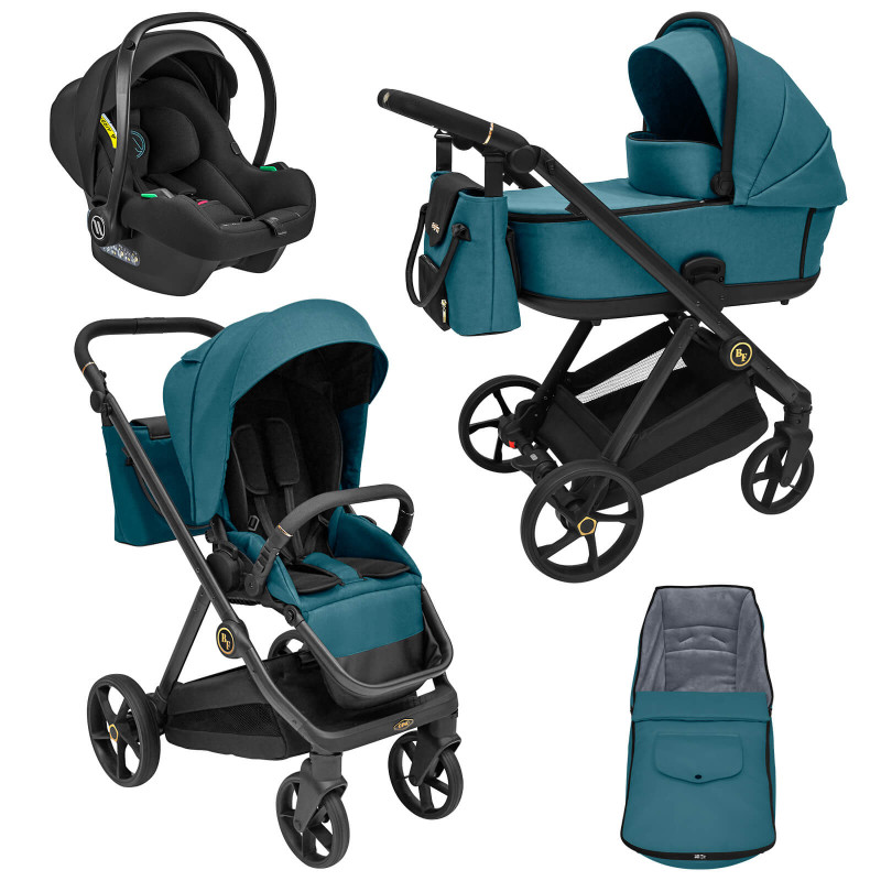 Baby Fashion GINO Universālie rati 3in1, G10