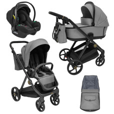 Baby Fashion GINO Universālie rati 3in1, G13