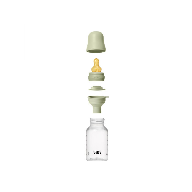 Bibs Plastmasas mazuļu pudelīte 270ml Sage