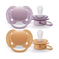 PHILIPS AVENT māneklītis Ultra soft Neutral, 6-18M (2 gab), SCF091/33