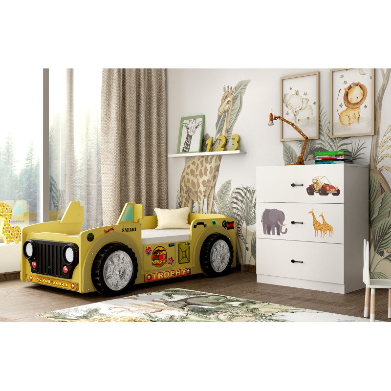 PLASTIKO kumode 90cm Safari