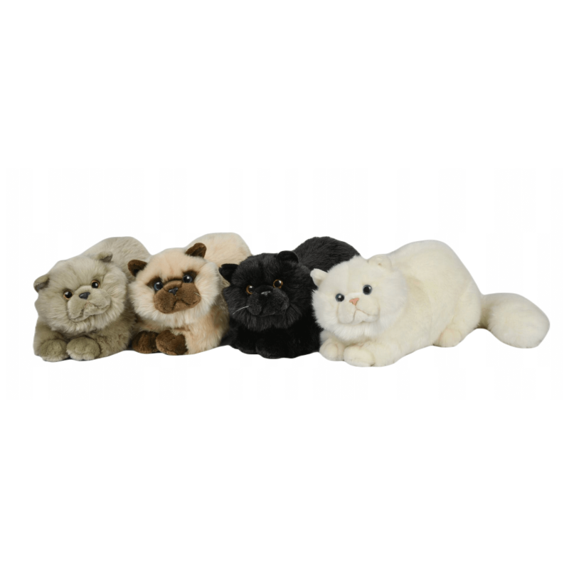 Uni-Toys Plīša rotaļlieta Kaķis pūkains, 30 cm