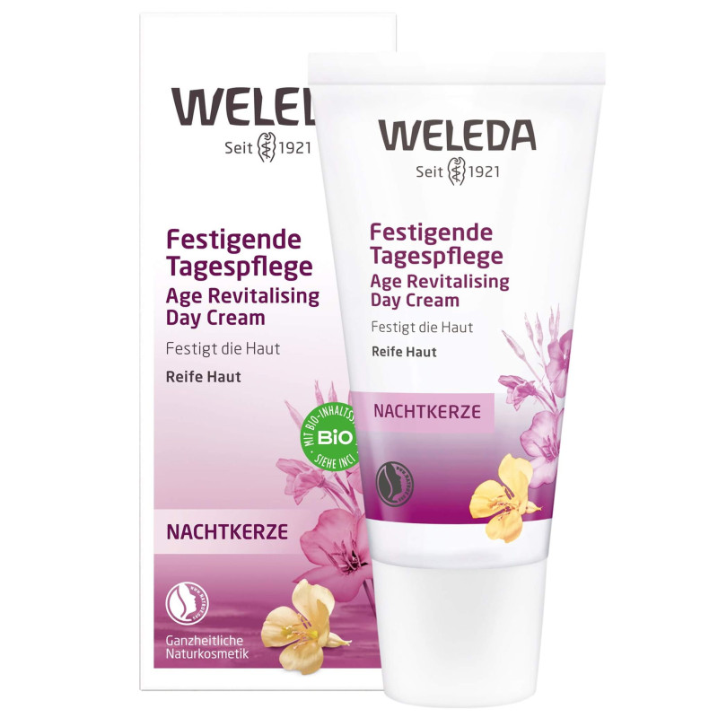 Weleda Krēms sejai, dienas, atdzīvinošs, naktssvece 30 ml