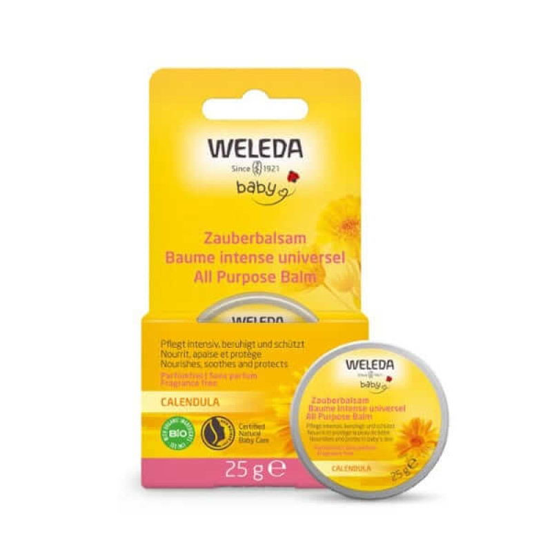 Weleda Balzams visam ķermenim, bērniem, kliņģerīšu 25 ml