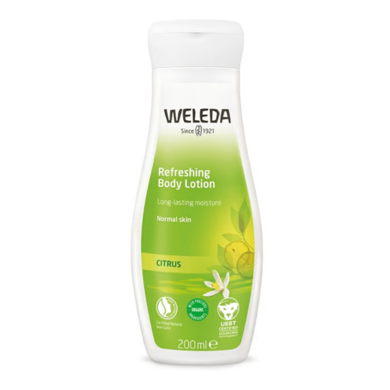 Weleda Pieniņš ķermenim mitrinošs, citruss 200 ml