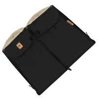 WOMAR divdaļīgie ratu cimdi ar rāvēju Nordico black