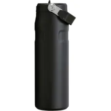 Stanley Termopudele ar salmiņu The IceFlow Bottle Flip Straw 2.0 0,71L melna 2.0