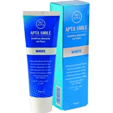 Bioapta Aptasmile (baltino&scaron;a zobu pasta ar augu eļlām un augu ekstraktiem) 75ml