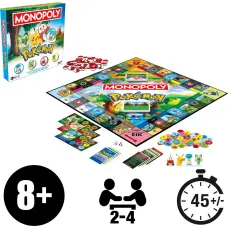 Monopoly Настольная игра Pokemon (на литовском языке.)