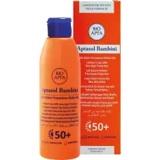 Bioapta Aptasol Bambini 50+ (aizsardzīb. pieniņ&scaron; bērniem ar ļoti augstu aizsardzību 50+) 125 ml