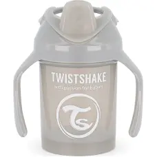 Twistshake Mini Cup 230ml 4+m Pastel Grey 78272