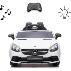 Milly Mally akumulatora transportlīdzeklis Mercedes-Benz SLC White