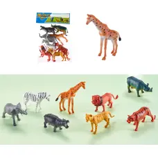 Trifox zoo dzīvnieki, 8 gabali