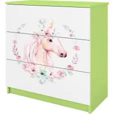 Kocot Kids Kumode babydreams green horse