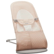 BABYBJORN Bouncer Balance Soft Mesh šūpuļkrēsliņš, Pearly Pink/White 005142