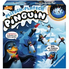 Ravensburger Galda spēle 3D Plitsch-Platsch Pinguin R 21325