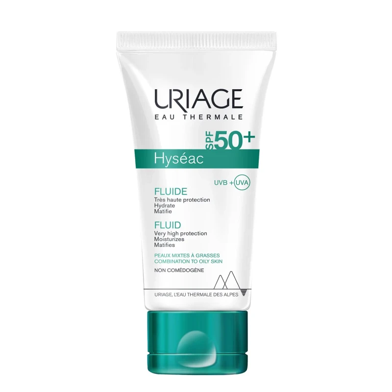 Uriage Hyseac emulsija ar saules aizsardzību SPF50, 50ml, U15001414