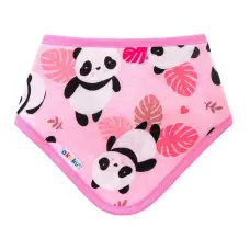 AKUKU Lacīte-šalle 1gab. A1511 PANDA Pink