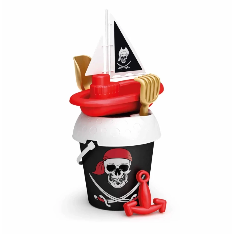 ADRIATIC Smilšu rotaļlietu komplekts Pirates Island 18cm 54545