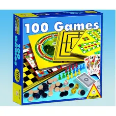 PIATNIK Lauamängude komplekt 100 mängu (leedu keeles)