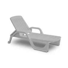 Bica Sauļošanās krēsls Zanzibar pelēks