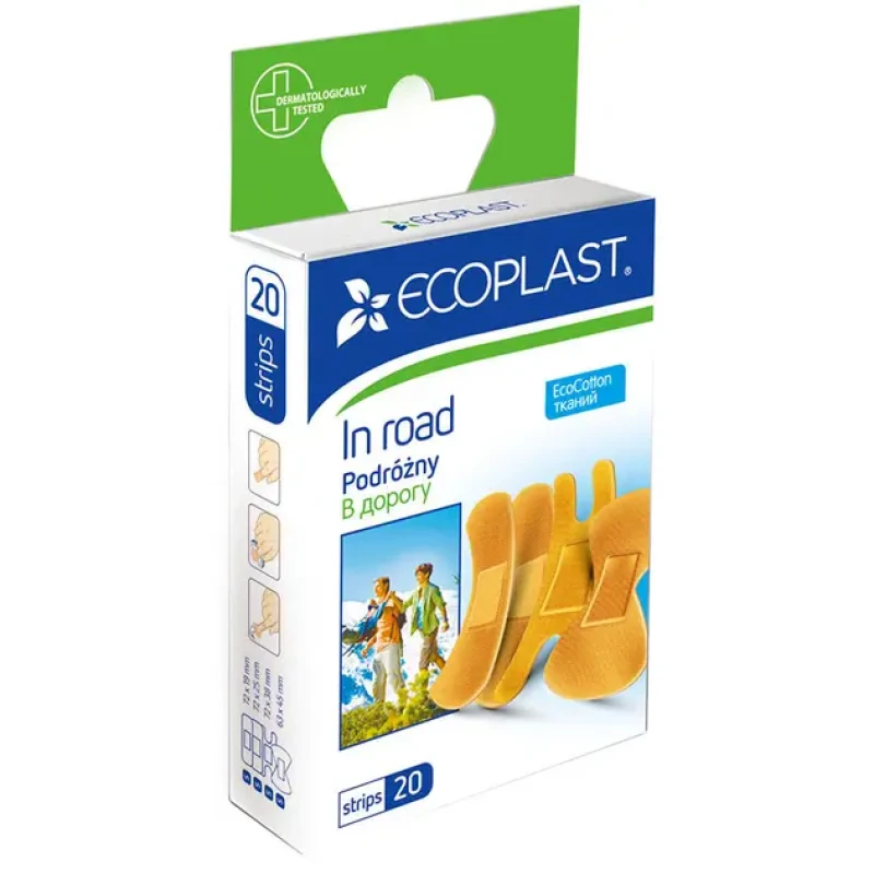 Ecoplast Plāksteri N20 Ceļā komplekts