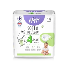 Happy Maxi (8-14kg) 14gb autiņbiksītes 4 izmērs