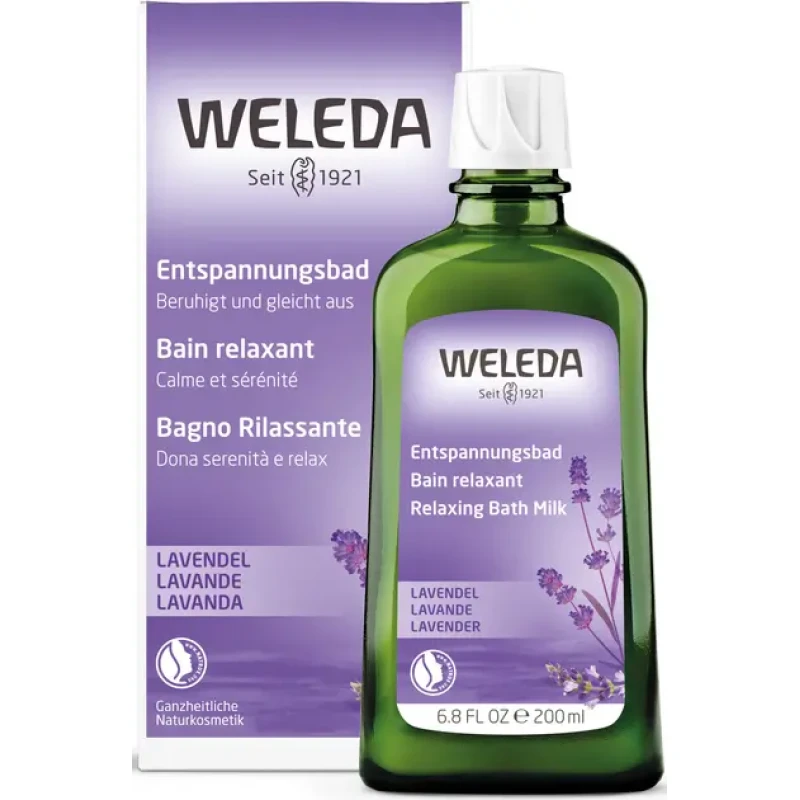 Weleda Vannas pieniņš, lavanda, 200ml