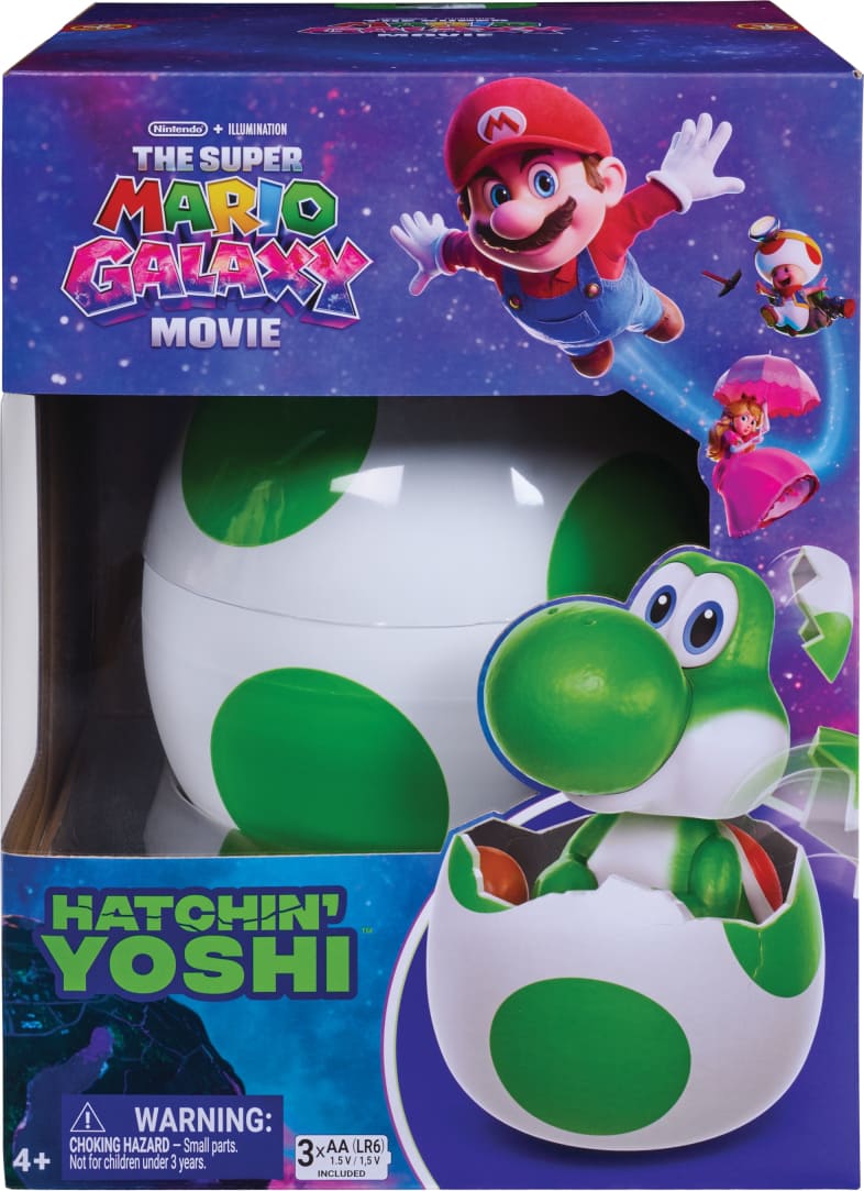 Super Mario Interaktīvā rotaļlieta Hatchin` Yoshi
