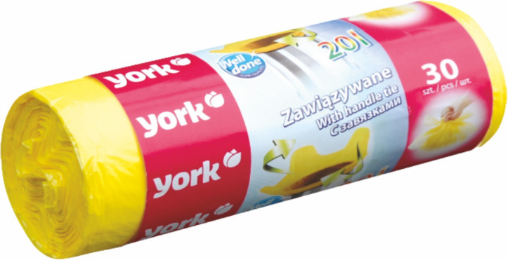 York Atkritumu maisi ar aizsienamiem rokturiem