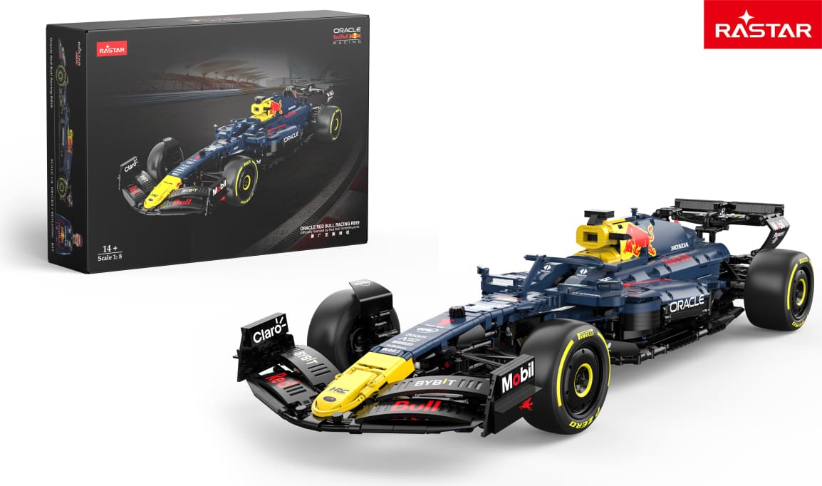 Rastar 1:8 saliekamas automašīnas modelis Red