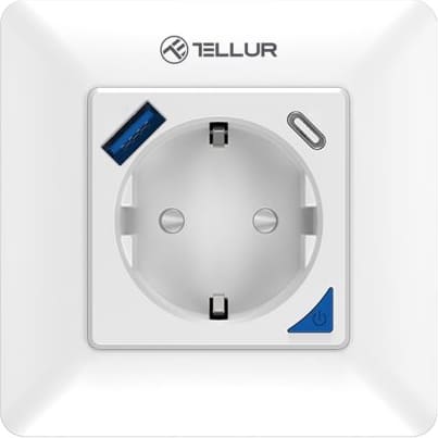 Tellur Smart WiFi Wall Plug 3600W