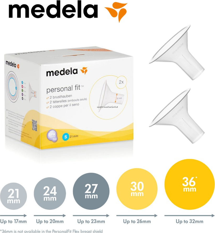 Medela PersonalFIT PLUS  Piltuve L/27mm,  800