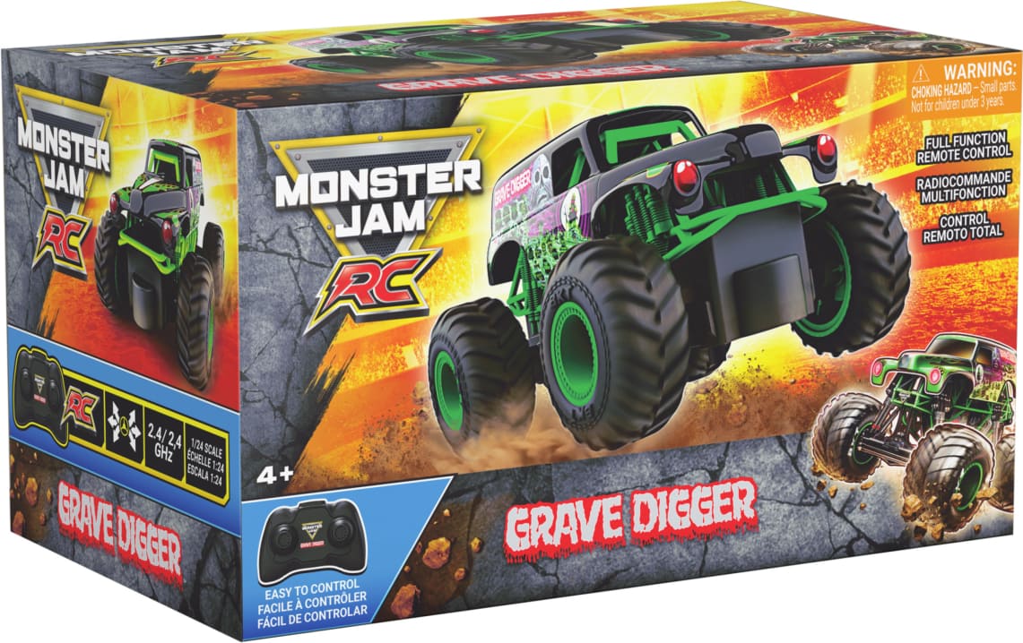 Monster Jam RC 1:24 apvidus auto