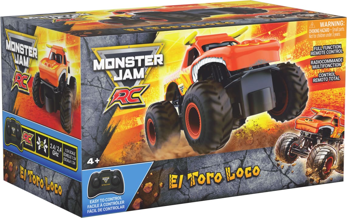 Monster Jam RC 1:24 apvidus auto