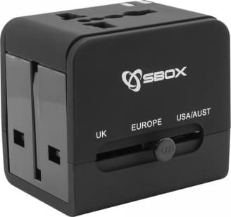 Sbox TA-23 Universal Travel Adapter with