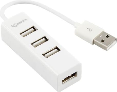 Sbox H-204W USB 4 Ports HUB